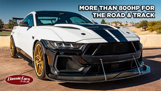 During the Barrett-Jackson 2025 Scottsdale Auction, ClassicCars TV was invited to the debut of the 2025 Shelby GT350 and GT350R. In addition to getting an up-close look at the GT350, which has an 810-horsepower supercharged Coyote 5.0-liter V8 under the hood, and the track-ready, 830-plus-horsepower GT350R, we also heard from key people involved in the development of these two high-performance machines. President of Shelby American, Gary Patterson, explained how they are the product part of four