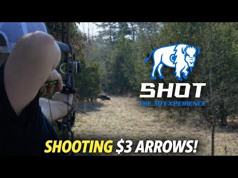 Shot the 3D Experience | Arrowhead State Park | 3D Archery Shoot | Scent Thief Course | Traditional