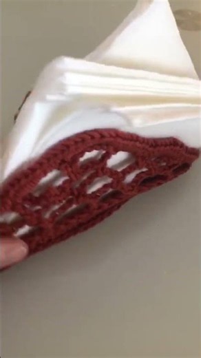 Portatovaglioli all'uncinetto 🍽️ Elegante supporto per tovaglioli di carta #crochet #uncinetto