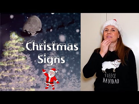 Lámh Signs For CHRISTMAS TIME