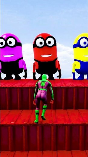 GTA 5 Epic Water Ragdolls | Spider-Man Jumps / Fails ep.14969 #shorts