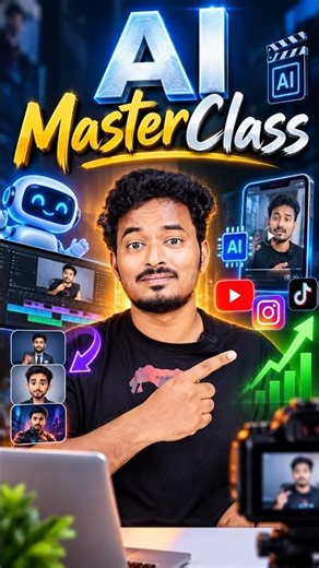 AI MasterClass: Create AI Videos & Grow YouTube, Instagram & Business Without Showing Your Face