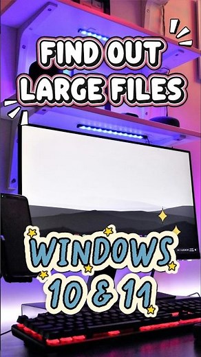 How to Find Large Files in PC 🖥