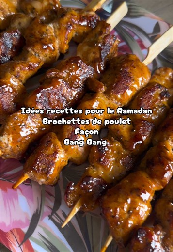Recette de Brochettes de Poulet Façon Bang Bang pour le Ramadan