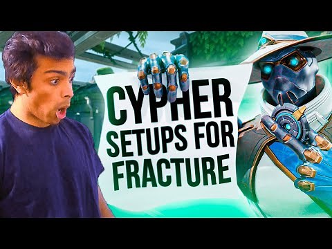ALL Cypher Setups for Fracture - 200 IQ Setups - SpicyCurry - Valorant