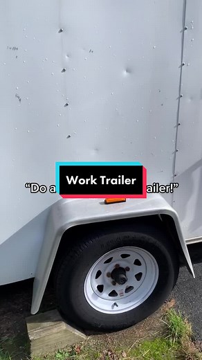 Inside My Work Trailer Tour | Carpentry Handyman Set-up