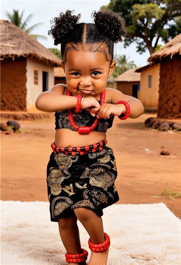 Igbo Dance Baby Templates for Kids Using CapCut