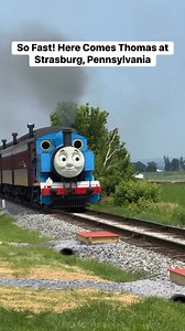 204K views · 4.5K reactions | So Fast! Here Comes Thomas at Strasburg, Pennsylvania #StrasburgRailRoad #ThomasTheTankEngine #DayOutWithThomas #TrainLovers #SteamTrain #RailroadFans #FamilyFun #TrainSpotting #SteamLocomotive #HistoricRailroad | Train Lovers | Facebook