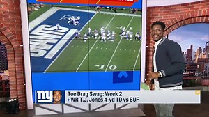 25K views · 345 reactions | "Catch the ball, spin around, get 'em down." Nathaniel E Burleson takes you through the best toe taps from Week 2, with another edition of #ToeDragSwag  : GMFB | NFL Network | Facebook