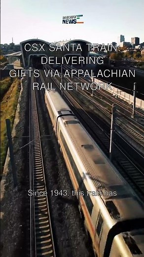 CSX Santa Train: Delivering Gifts Via Appalachian Rail Network