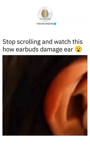 How Everything Works | Earbuds may look harmless, but using them the wrong way can quietly damage your hearing. Since they sit inside your ear canal, loud sound... | Instagram