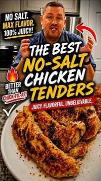I Grilled Chicken WITHOUT Salt... and It Was BETTER Than Ever! 🤯🔥 #ChickenTenders #GrilledChicken