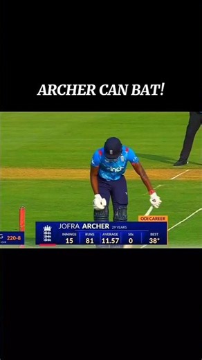 Jofra Archer – Power Hitting Beast is Back! 🔥🏏#shorts #cricket