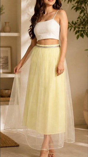 beautiful net skirt sewing #sewing #skirt #viral #fashion