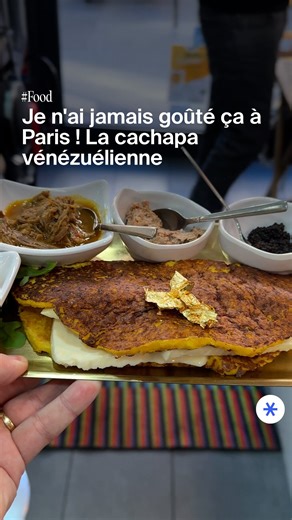 Paris Secret on Instagram: "Une galette de maïs qui fait pleurer d’émotion ? On pensait que c’était une légende, jusqu’à ce qu’on pousse la porte de @lacatchapa . 🌽🥺 On t’emmène dans le 16e (oui, ça nous change du 11e) pour découvrir une spécialité vénézuélienne encore trop méconnue à Paris : la Cachapa. Imagine une crêpe de maïs frais, épaisse, moelleuse, avec ce petit goût sucré-salé, fourrée d’un fromage unique qui fond à l’infini... Derrière le comptoir, c’est Ysabel qui mène la danse. Une