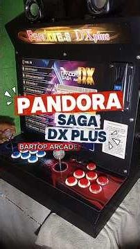 PANDORA SAGA DX PLUS BARTOP ARCADE MACHINE #insertcoingaming #retrogaming #arcademachine