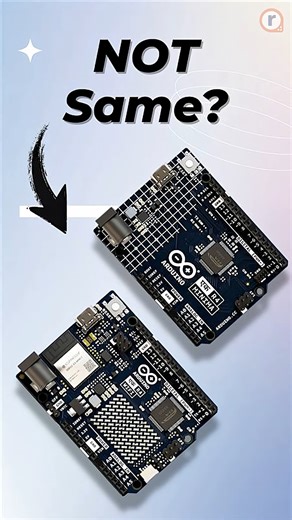 Robu.in - ONLINE STORE FOR ELECTRONICS on Instagram: "Read Caption… . . Two boards. Same legacy. Totally different powers ⚡ . . 🟢 UNO R4 Minima → Simple, affordable & distraction-free — perfect for beginners and pure performance builds. 🔵 UNO R4 WiFi → With ESP32-S3 co-processor, Wi-Fi + Bluetooth, LED matrix & RTC — made for IoT, Cloud & ML projects. . . They look identical 👀 but under the hood, they’re worlds apart. Which one’s powering your next project? . . 👉 
