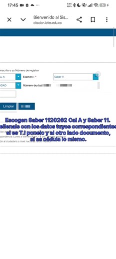 Como ver Citaciones Icfes 2026. #icfes #citacionicfes