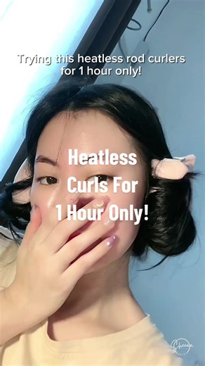 Achieve Loose Curls with Heatless Rods in Just 1 Hour