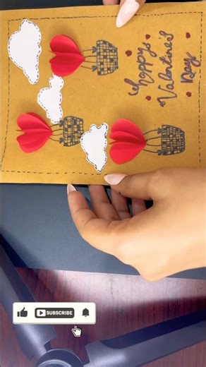 ✨ Easy Love Card Tutorial ❤️ #shorts #trending #viral