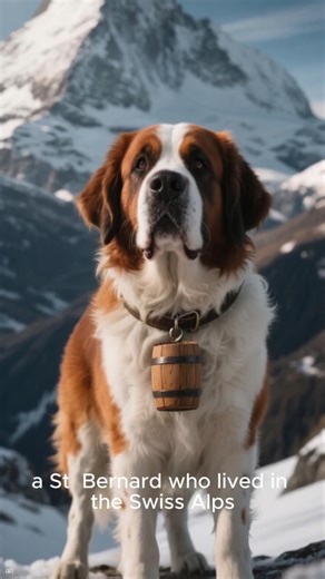 One Dog Saved 40 People's Lives in the Swiss Alps. #shorts #dog #rescue