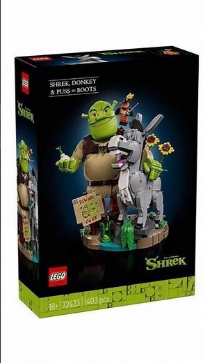 LEGO SHREK już wkrótce?!🤩 Minifigurki i zestawy ze Shreka już w 2026! #lego #shrek