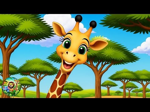 DANCING GIRAFFE SONG 🦒 Fun Safari Dance for Kids | Safari Family