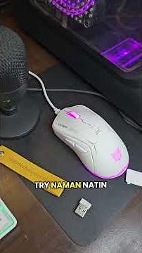 Dual Mode Mouse for PC, Laptop, Desktop - Onikuma CW917 Wireless and Wired Gaming Mouse USB + 2.4GHz