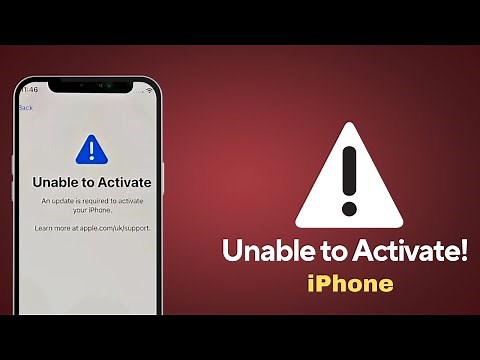 Unable to Activate. An Update is required to activate your iPhone? What Does it Mean?