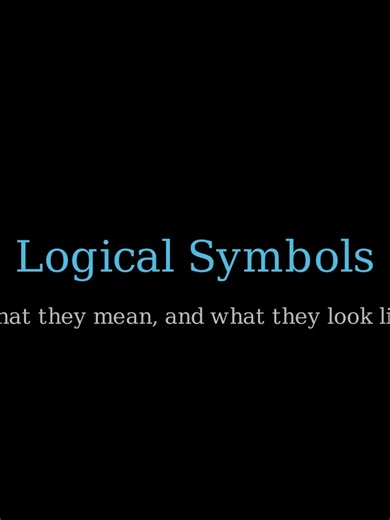 For all my TikTok philosophies that argue using mathematical propositional logic symbols 💔🥀#creatorsearchinsights #math#logic#fyp #fypppppppppppppp