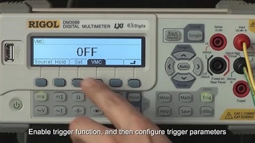 RIGOL Tischmultimeter,DM3058E Digital Multimeter,5½-stellig TRMS,0.015% DCV-Genauigkeit,123 rdgs/s Leserate,2000-Punkte-Speicher,multimeter digital für Labors