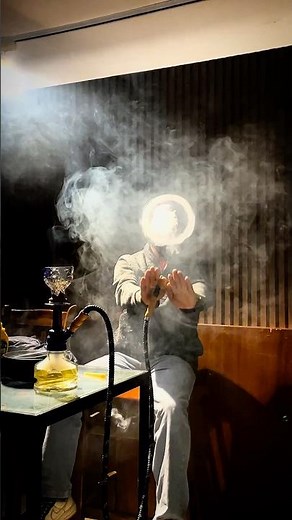 😱 How to Make Big Thick Hookah Rings | Hookah Smoke Rings #hookah #shortsfeed #shorts ☑️