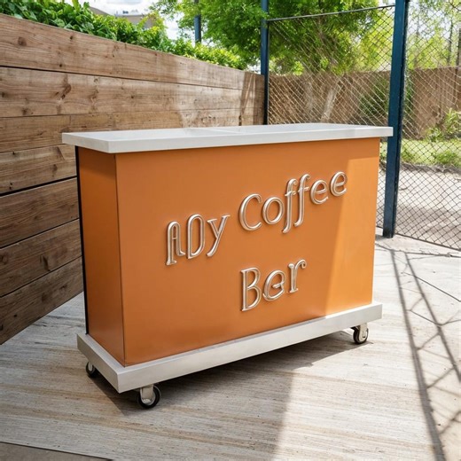 DIY Coffee Bar Plan: Patio Wooden Bar, Woodworking Plans (PDF Download) - Etsy
