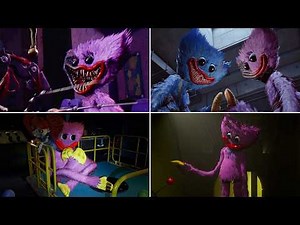 All Poppy Playtime: Chapter 1-5 Kissy Missy Scenes & Appearances