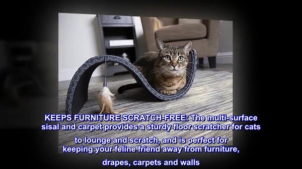 SmartyKat Multi Surface Cat Scratcher for Cats & Kittens, Durable & Long Lasting