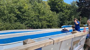 Have you had a go on the new Tube Slides attraction at Devon Cliffs? Great fun! Next time you're down there give them a try. 😅 | Newmans Holiday Homes