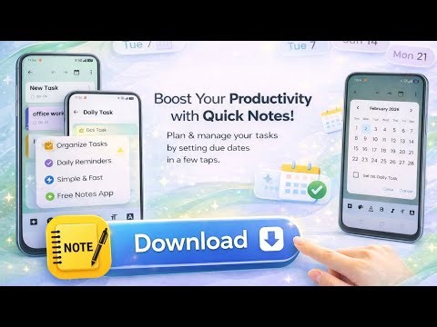 Quick Notes - Notepad Download Now # #quicknotes #notepad