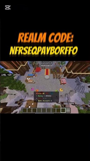 Join Realm Code 🔥🤯#realm #realmcode #realmsmcpe #mcperealms