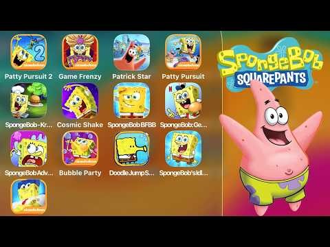 SpongeBob Games Review: Patty Pursuit 2,Game Frenzy,Patrick Star Game,Cosmic Shake,Doodle Jump