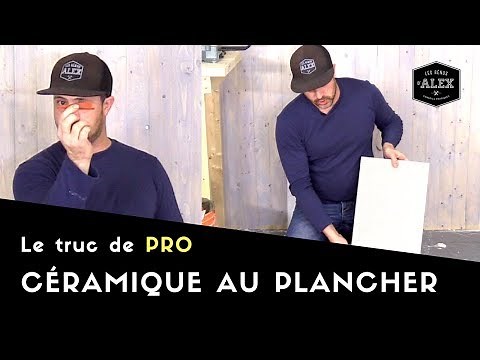 How to lay large ceramic tiles on the floor - like a pro!