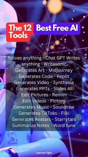12 Best Free AI Tools for 2025 You NEED to Know About! 🚀