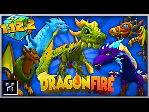 DRAGON FIRE 1.12.2: DRAGÕES EXCLUSIVOS! - TUTORIAL MINECRAFT MOD 196# (PT BR)