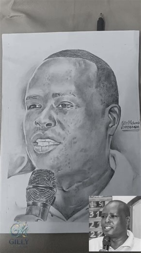 portrait art #gillymchoraji #arts