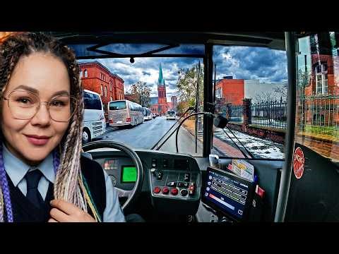 [Onboard] Route 142 Bus Ride – From St. Catherine’s Church to the Forest Highway (4K POV)