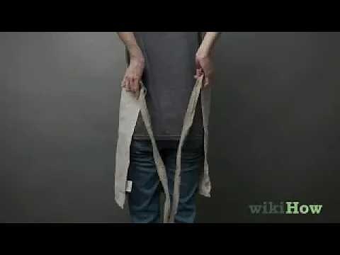 How to Tie an Apron
