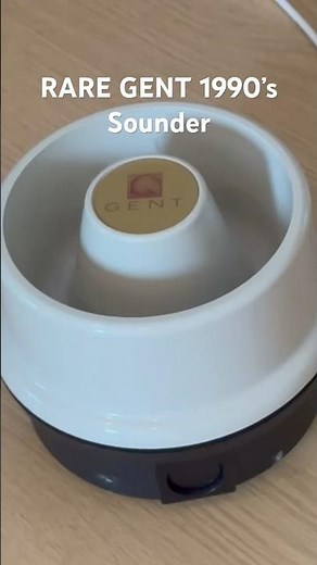 RARE 1990’s GENT Sounder Preview! #firealarm