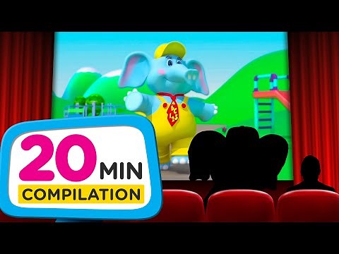 Animated Adventures of Bubbles the Elephant | Kids Cartoon Compilation | Educational Videos for Kids
