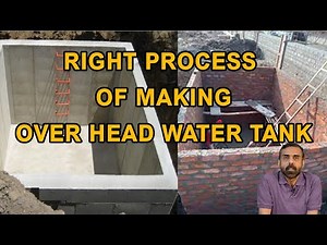 Right Process of Making Over Head Water Tank