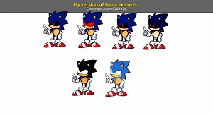 My version of Sonic.exe over Pico Mod for Friday Night Funkin' | FNF Mods