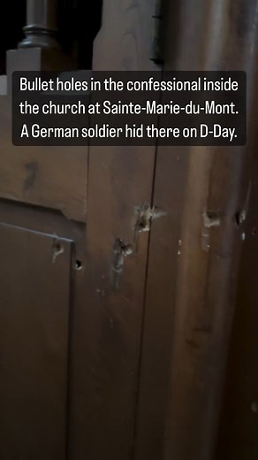 2K views · 101 reactions | Bullet holes in the confessional inside...
